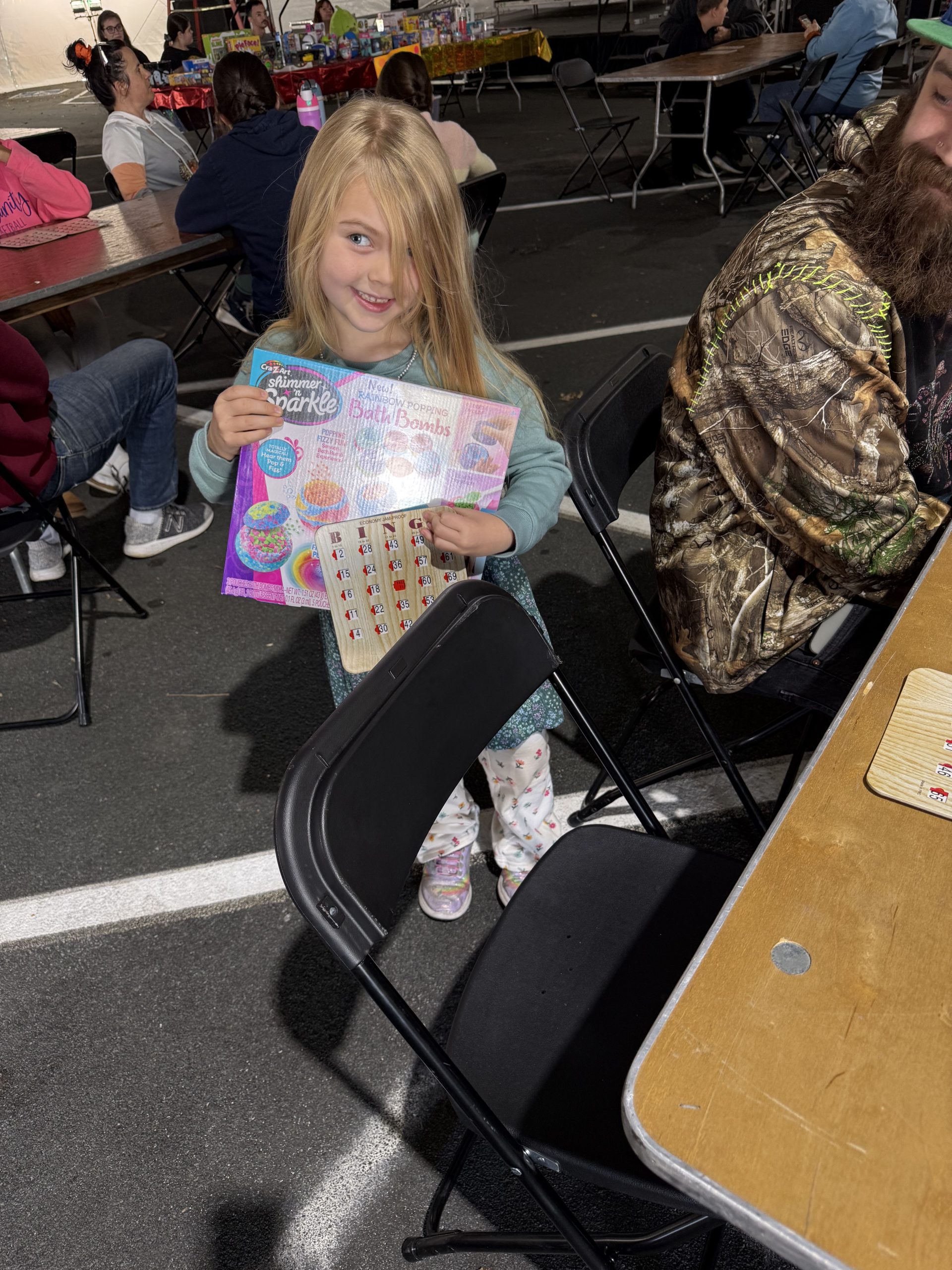 Kids Bingo In The Tent