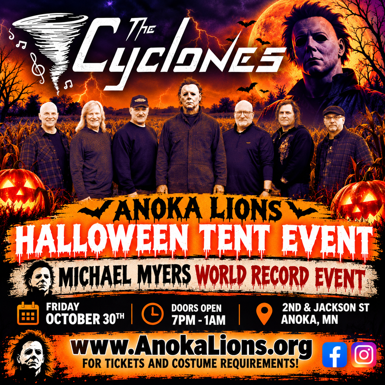 The Cyclones Halloween Fb Post