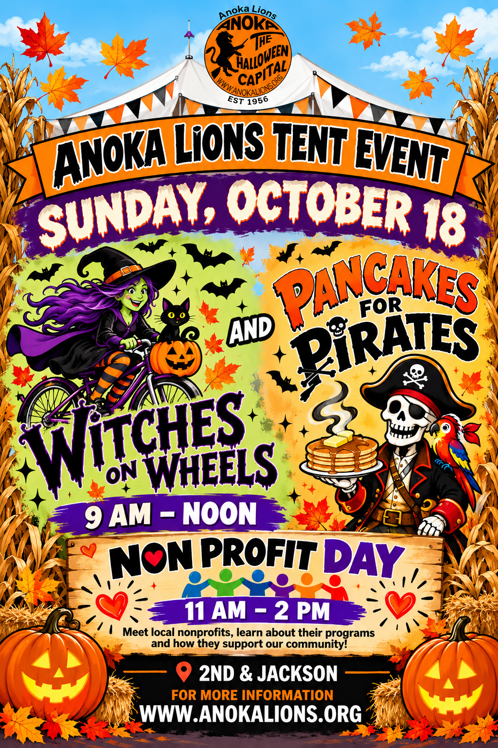 Witches And Pancakes Poster